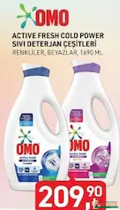 OMO ACTİVE FRESH COLD POWER SIVI DETERJAN ÇEŞİTLERİ OMO ACTİVE FRESH COLD POWER SIVI DETERJAN ÇEŞİTLERİ